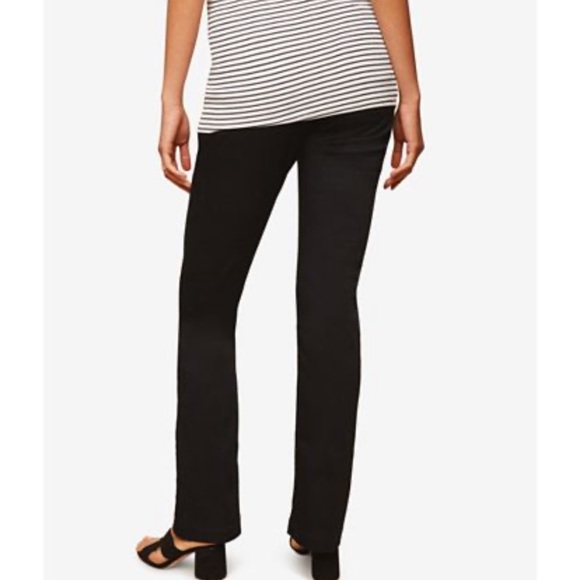 maternity black work pants